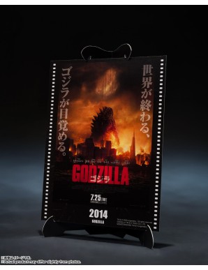 Bandai S.H. MonsterArts Godzilla 2014 Movie Graphic Plus