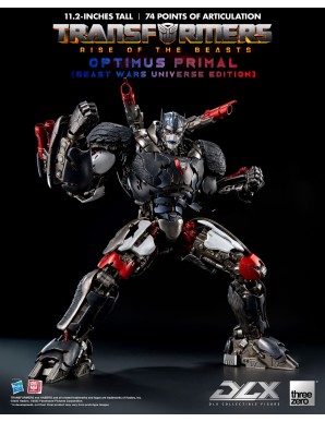 Threezero Transformers Rise of the Beasts DLX Scale Collectible Figure Series Optimus Primal Beast Wars Universe Edition