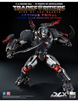 Threezero Transformers Rise of the Beasts DLX Scale Collectible Figure Series Optimus Primal Beast Wars Universe Edition