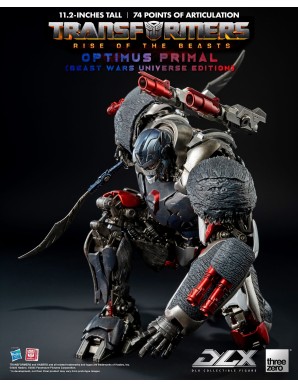 Threezero Transformers Rise of the Beasts DLX Scale Collectible Figure Series Optimus Primal Beast Wars Universe Edition