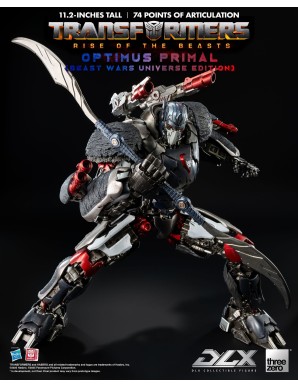 Threezero Transformers Rise of the Beasts DLX Scale Collectible Figure Series Optimus Primal Beast Wars Universe Edition