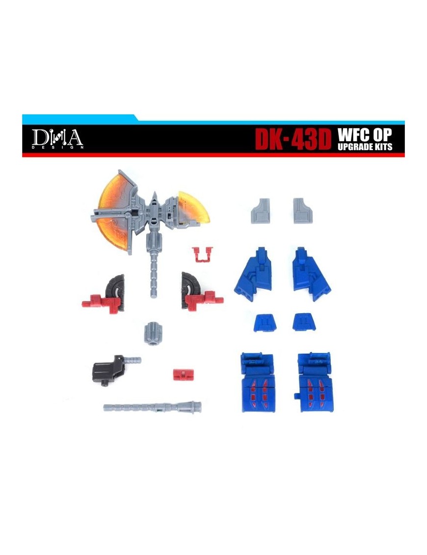 DNA Design DK-43D Upgrade Kit for Transformers War for Cybertron Studio Series Optimus Prime
