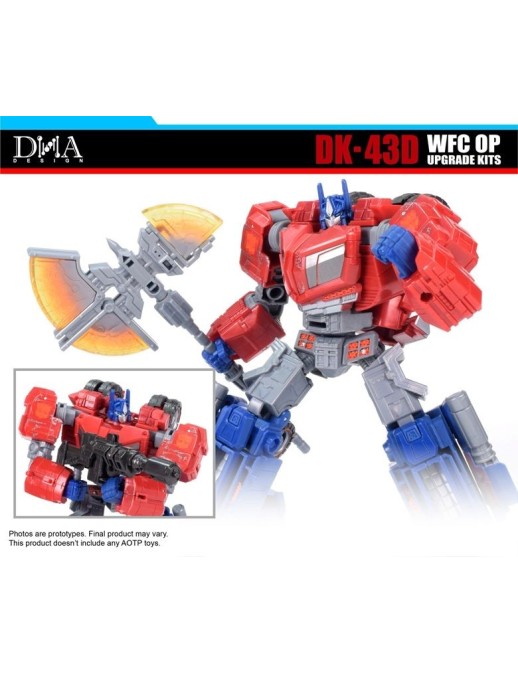 DNA Design DK-43D Upgrade Kit for Transformers War for Cybertron Studio Series Optimus Prime