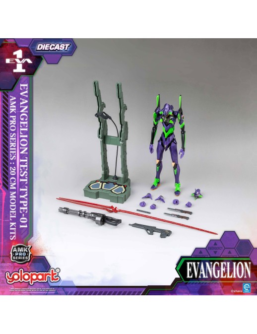 Yolopark AMK PRO Series Model Kit Neon Genesis Evangelion EVA-01 Test Type