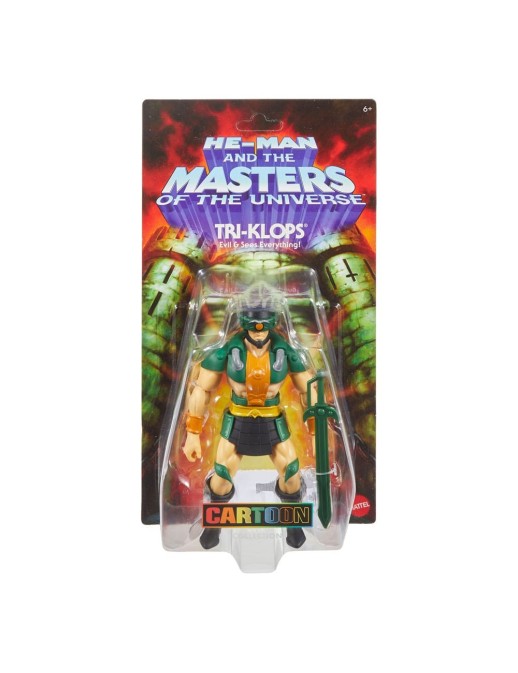 Mattel Masters of the Universe Tri-Klops Evil & Sees Everything! Cartoon Collection