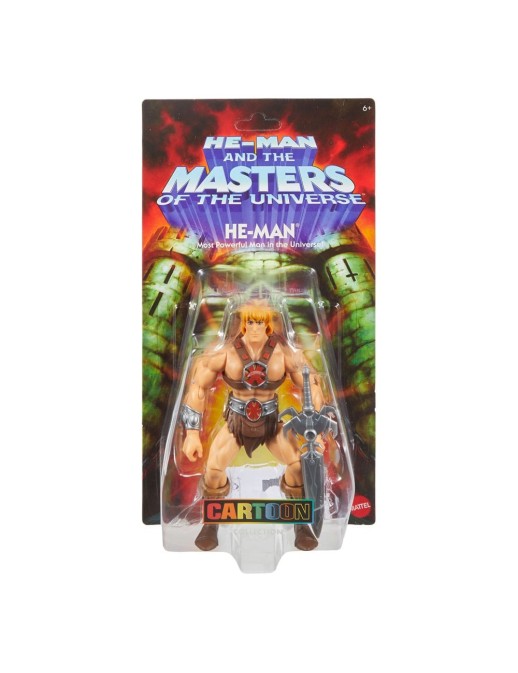 Mattel Masters of the Universe He-Man Most Powerfull Man in the Universe! Cartoon Collection