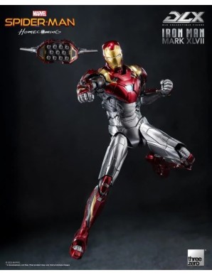 Threezero Spider-Man: Homecoming DLX Collectible Figure Iron Man Mark XLVII