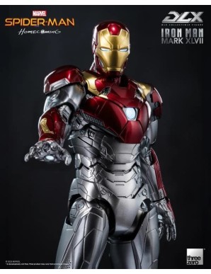 Threezero Spider-Man: Homecoming DLX Collectible Figure Iron Man Mark XLVII