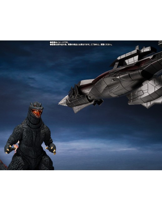 Bandai S.H. MonsterArts Godzilla Final Wars Godzilla Heat Ray Version VS Shin Gotengo