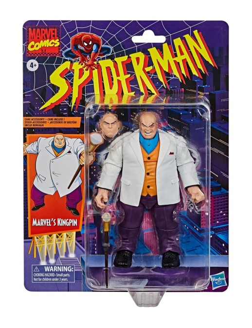 Hasbro Marvel Legends Retro Collection Spider-Man Kingpin