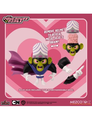 Mezco The Powerpuff Girls 5 Points Figure Set