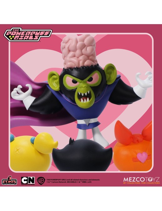 Mezco The Powerpuff Girls 5 Points Figure Set