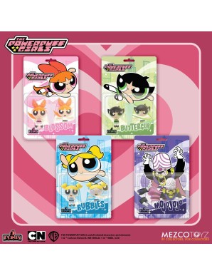 Mezco The Powerpuff Girls 5 Points Figure Set