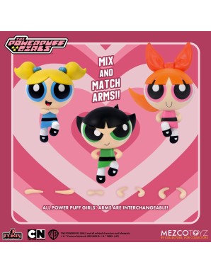 Mezco The Powerpuff Girls 5 Points Figure Set