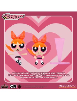 Mezco The Powerpuff Girls 5 Points Figure Set
