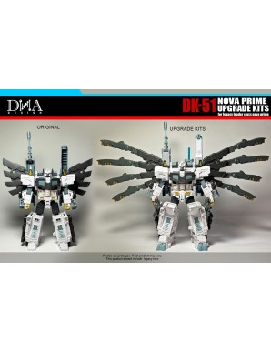 DNA Design DK-51 Upgrade Kits for Transformers Age of the Primes Leader Class Nova Prime