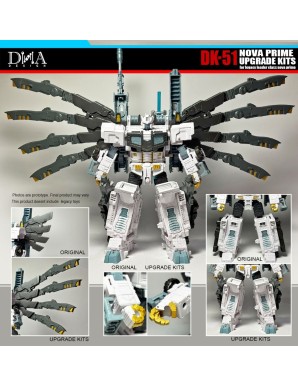 DNA Design DK-51 Upgrade Kits for Transformers Age of the Primes Leader Class Nova Prime