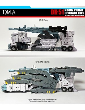 DNA Design DK-51 Upgrade Kits for Transformers Age of the Primes Leader Class Nova Prime