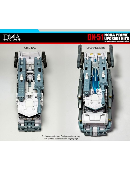 DNA Design DK-51 Upgrade Kits for Transformers Age of the Primes Leader Class Nova Prime