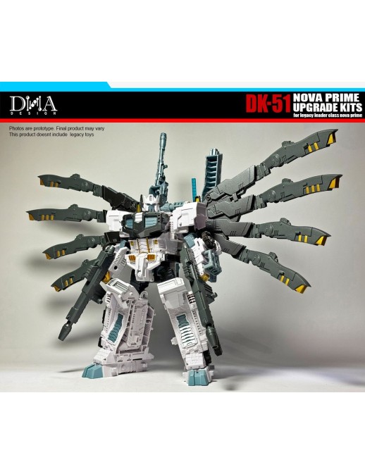 DNA Design DK-51 Upgrade Kits for Transformers Age of the Primes Leader Class Nova Prime