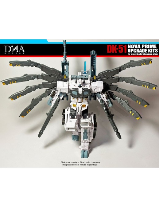 DNA Design DK-51 Upgrade Kits for Transformers Age of the Primes Leader Class Nova Prime