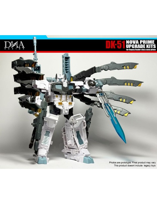 DNA Design DK-51 Upgrade Kits for Transformers Age of the Primes Leader Class Nova Prime