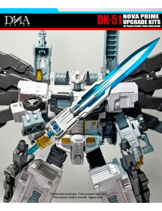 DNA Design DK-51 Upgrade Kits for Transformers Age of the Primes Leader Class Nova Prime