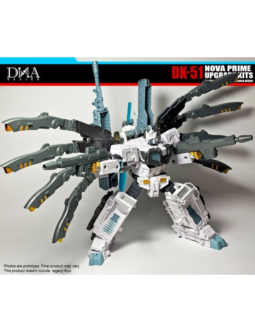 DNA Design DK-51 Upgrade Kits for Transformers Age of the Primes Leader Class Nova Prime
