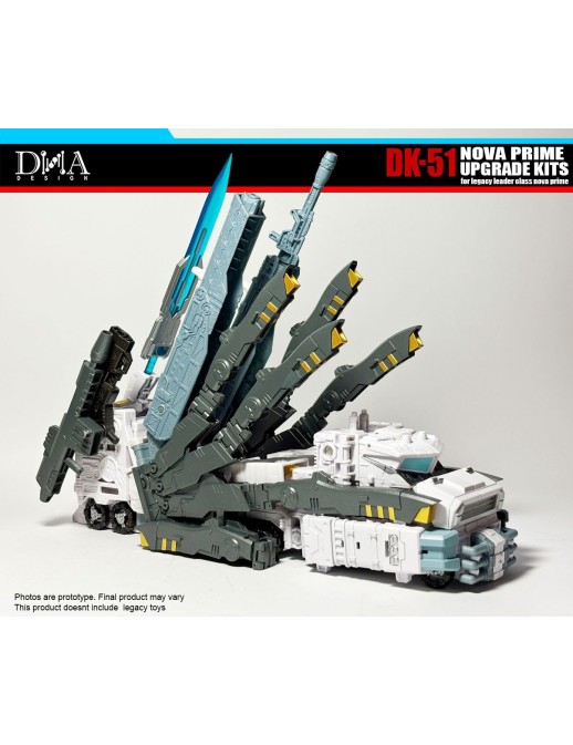 DNA Design DK-51 Upgrade Kits for Transformers Age of the Primes Leader Class Nova Prime