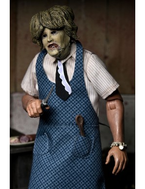 Neca Texas Chainsaw Massacre Leatherface with Old Lady Mask Clothed