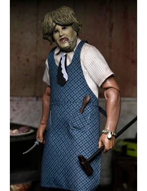 Neca Texas Chainsaw Massacre Leatherface with Old Lady Mask Clothed
