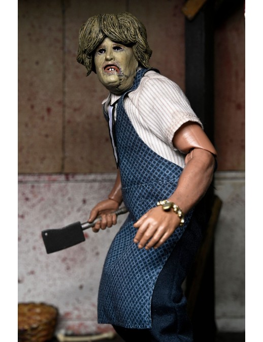 Neca Texas Chainsaw Massacre Leatherface with Old Lady Mask Clothed