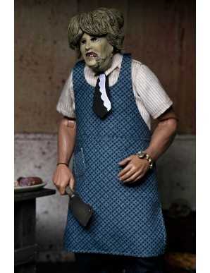 Neca Texas Chainsaw Massacre Leatherface with Old Lady Mask Clothed