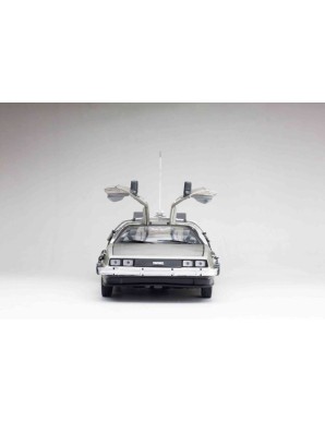 Sunstar Back to the Future Delorean 1/18 Die-Cast Scale Model
