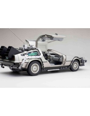 Sunstar Back to the Future Delorean 1/18 Die-Cast Scale Model