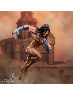 Abystyle Studio Super Figure Collection Attack On Titan Eren Titan Form