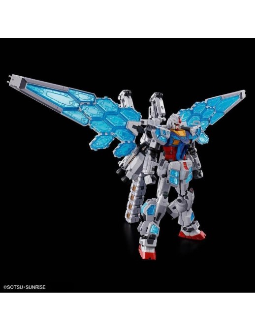 Bandai High Grade HG 1/144 Mobile Suit Gundam Next Future RX-78F00/E Gundam EX-001 Feather Unit Chemical Recycle Version