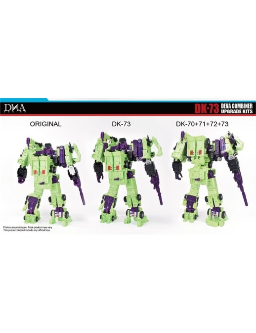 DNA Design DK-73 Upgrade Kits for Transformers The Movie Studio Series 86 Devastator