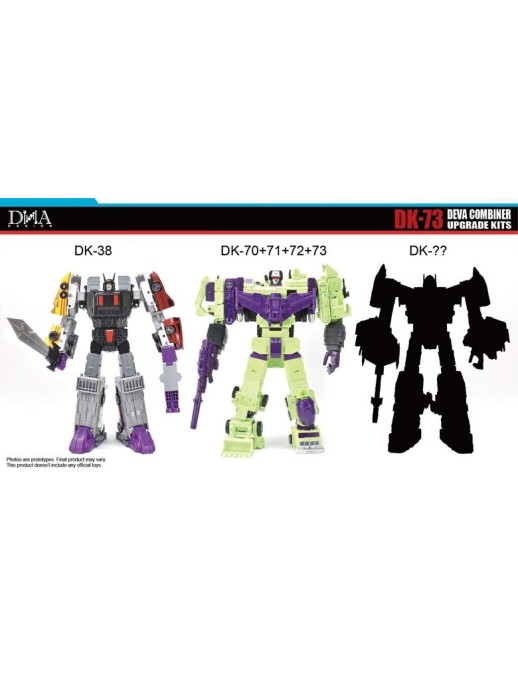 DNA Design DK-73 Upgrade Kits for Transformers The Movie Studio Series 86 Devastator