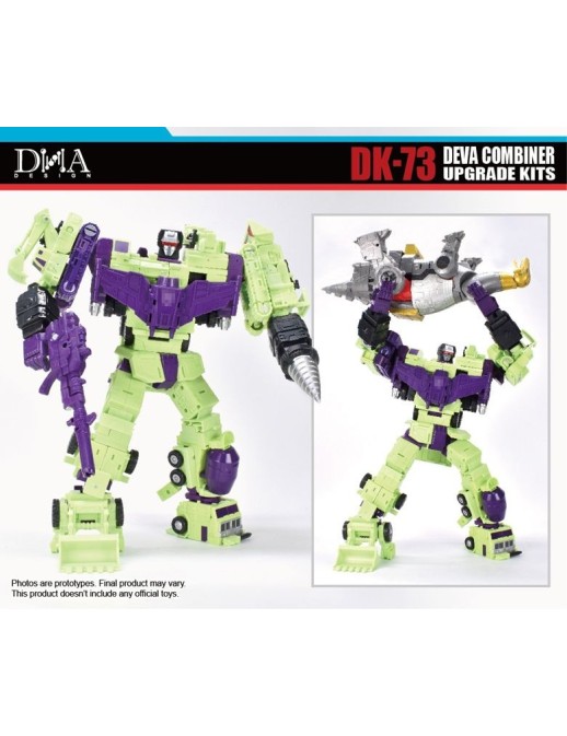 DNA Design DK-73 Upgrade Kits for Transformers The Movie Studio Series 86 Devastator