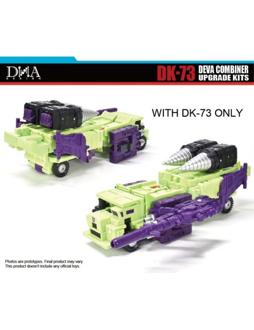 DNA Design DK-73 Upgrade Kits for Transformers The Movie Studio Series 86 Devastator