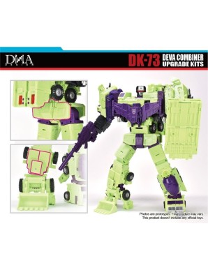 DNA Design DK-73 Upgrade Kits for Transformers The Movie Studio Series 86 Devastator