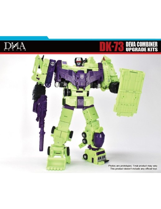 DNA Design DK-73 Upgrade Kits for Transformers The Movie Studio Series 86 Devastator