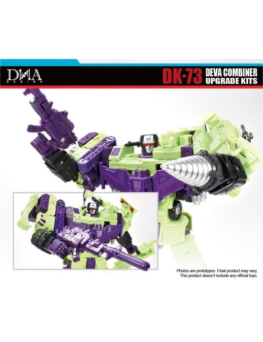 DNA Design DK-73 Upgrade Kits for Transformers The Movie Studio Series 86 Devastator