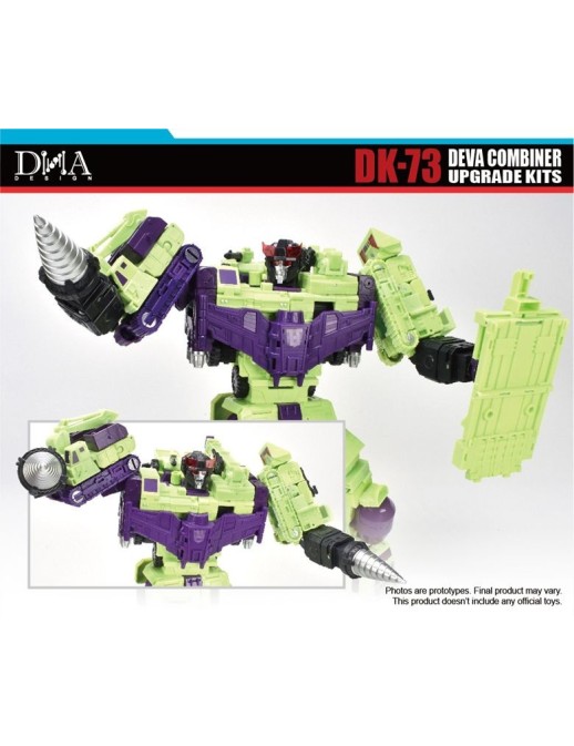 DNA Design DK-73 Upgrade Kits for Transformers The Movie Studio Series 86 Devastator