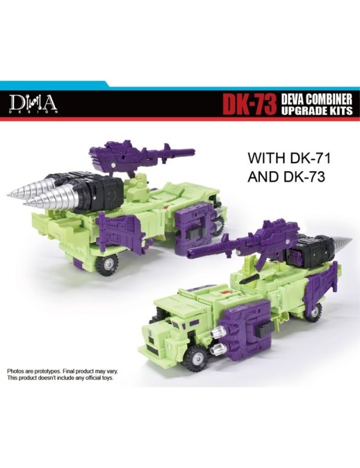 DNA Design DK-73 Upgrade Kits for Transformers The Movie Studio Series 86 Devastator