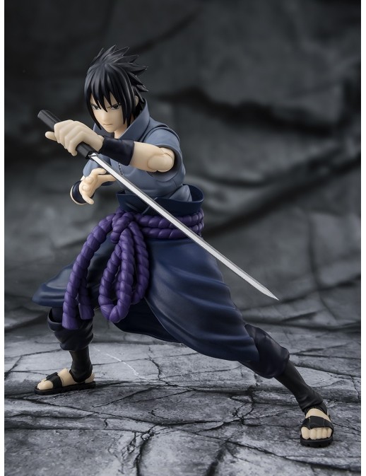 Bandai S.H. Figuarts Naruto Shippuden Sasuke Uchiha Solitary Shinobi