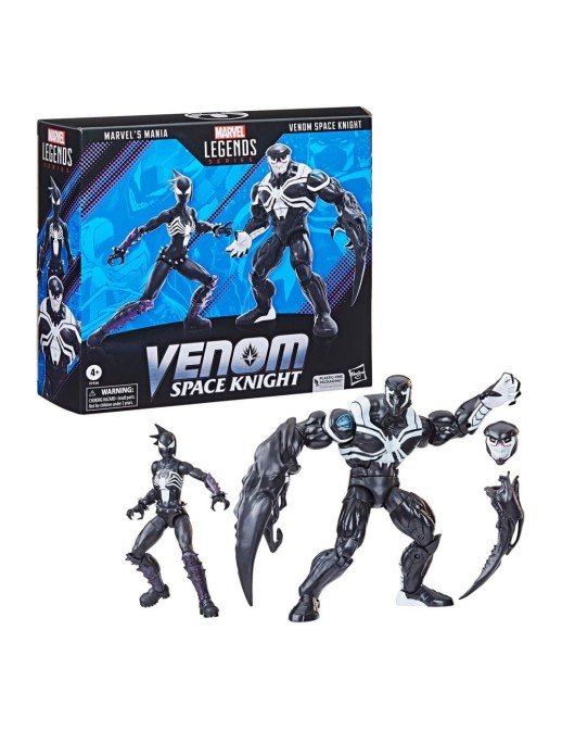 Hasbro Marvel Legends Venom Space Knight & Marvel's Mania