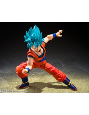 Bandai S.H. Figuarts Dragon Ball Super Son Goku Super Saiyan God Super Saiyan Blue Power Transcending Limits