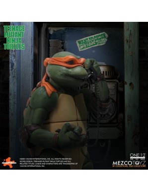 Mezco Toys The One 12 Collective Teenage Mutant Ninja Turtles (1990) Action Figure Boxed Set